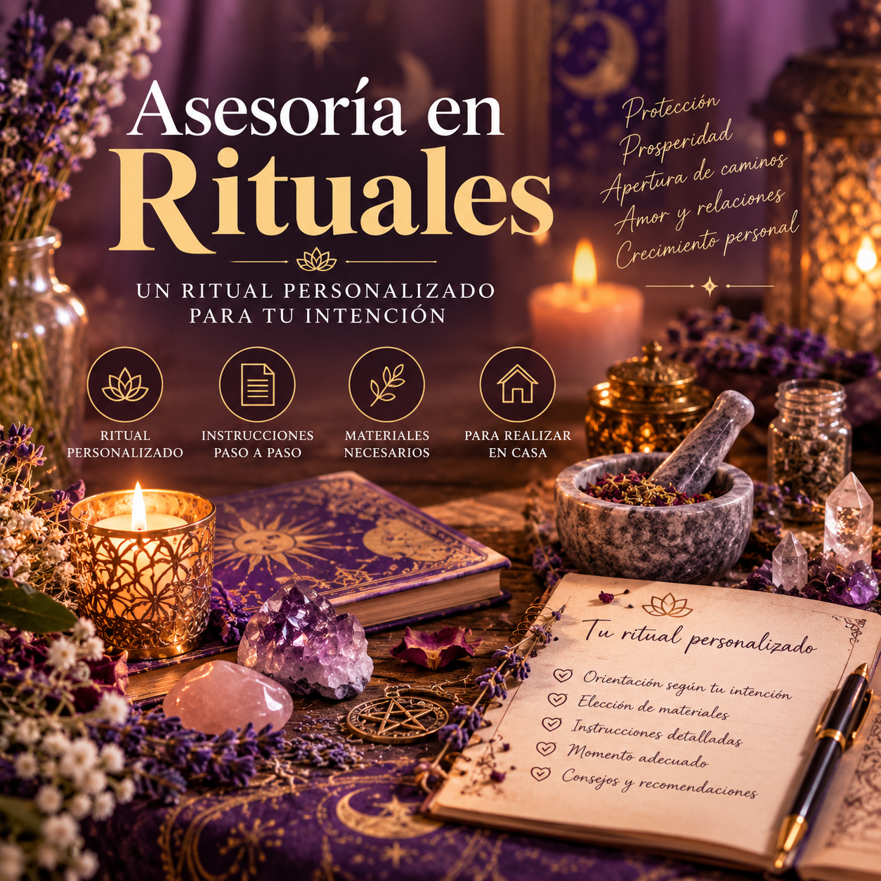 Asesoría en Rituales