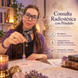 Consulta radiestésica con péndulo presencial