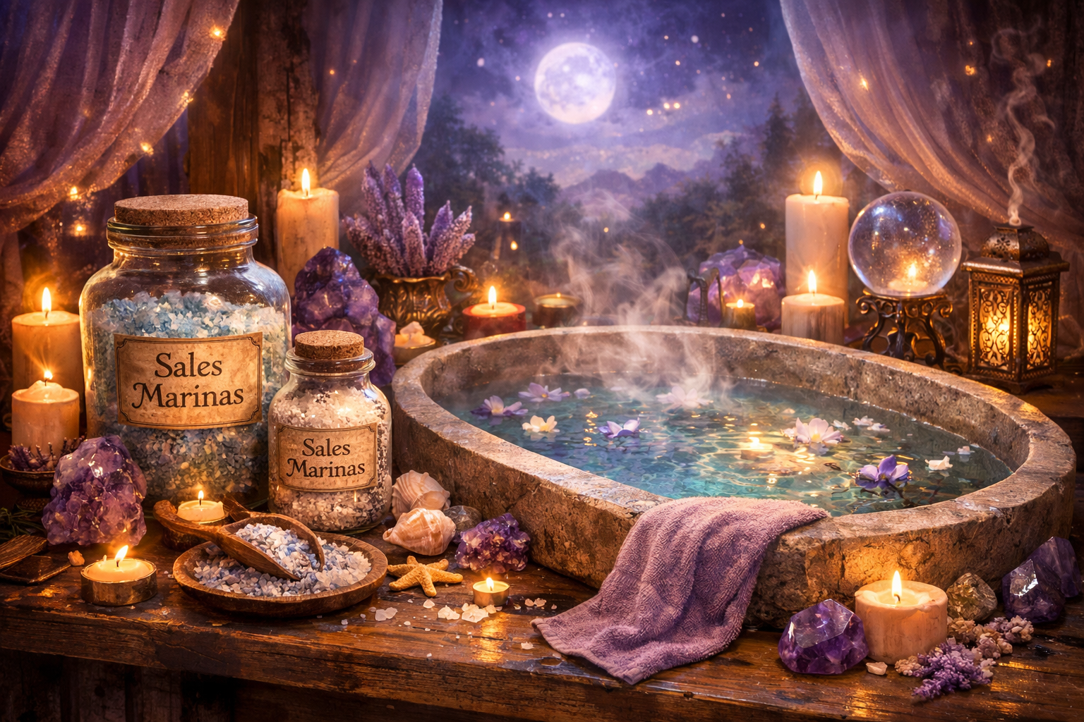 Baños de limpieza y descarga