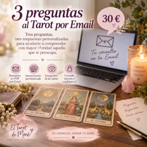 3 preguntas al Tarot por Email