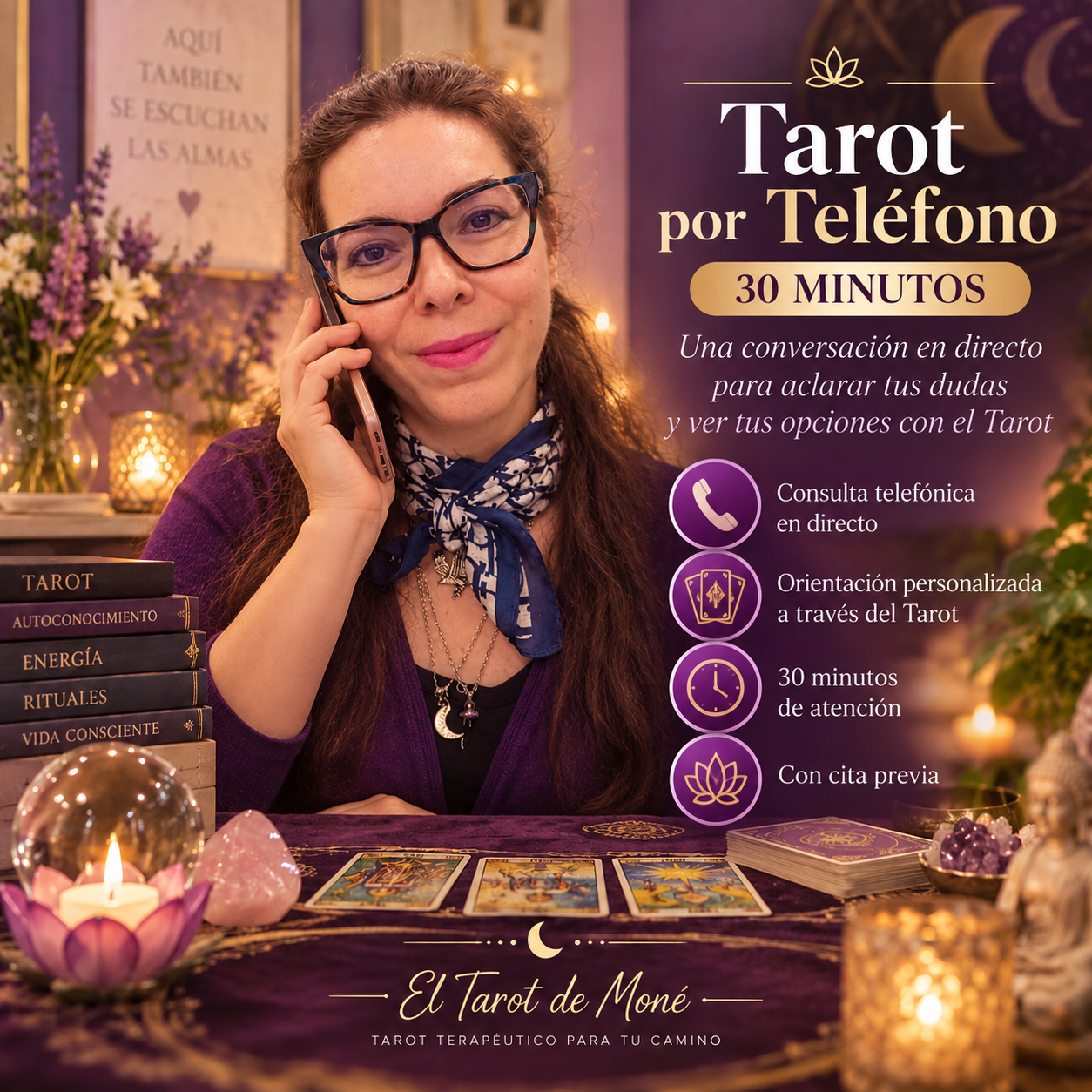 Tarot por Teléfono 30 minutos