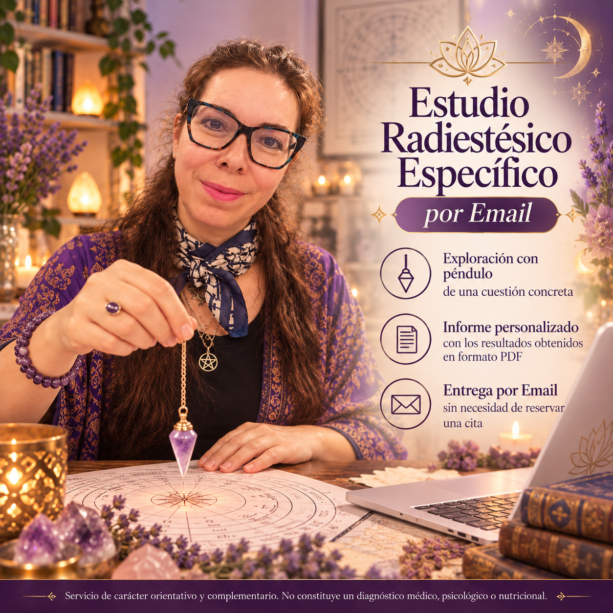 Estudio Radiestésico Específico por Email